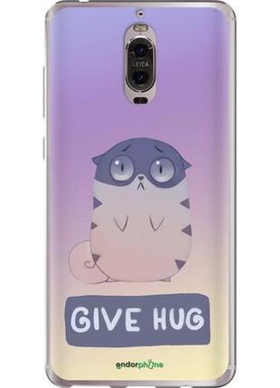 Чехол на huawei mate 9 pro give hug "2695u-819-10746"