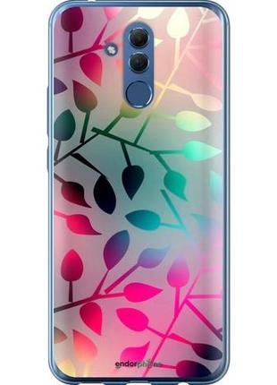 Чехол на huawei mate 20 lite листья "2235u-1575-10746"