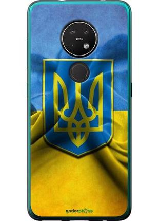 Чехол на nokia 6.2 флаг и герб украины 1 "375u-2018-10746"1 фото