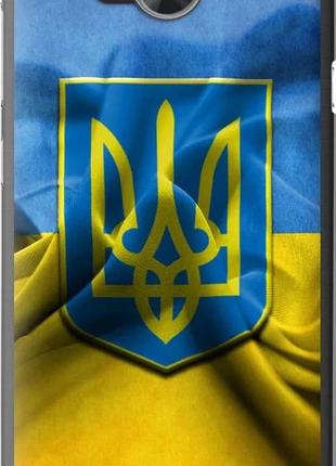 Чехол на huawei y3ii / y3 2 флаг и герб украины 1 "375u-495-10746"