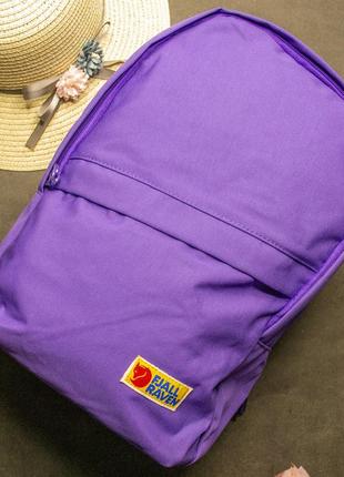 Рюкзак повседневный fjällräven kånken сиреневого цвета размер 40х27х16 см
