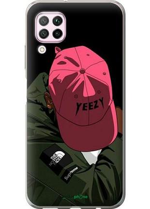 Чехол на huawei p40 lite logo de yeezy "3995u-1887-10746"