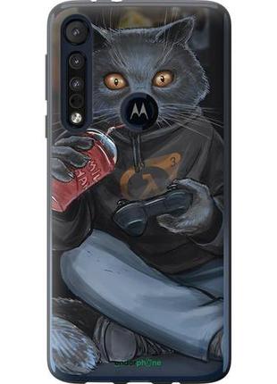 Чехол на motorola one macro gamer cat "4140u-1812-10746"