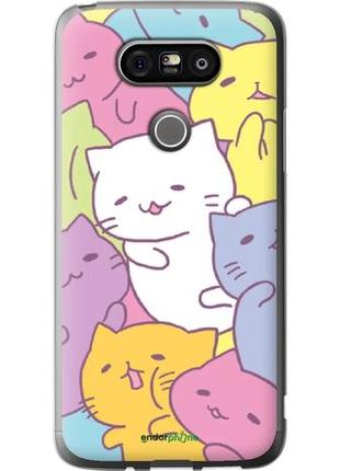 Чехол на lg g5 h860 котики "2534u-348-10746"