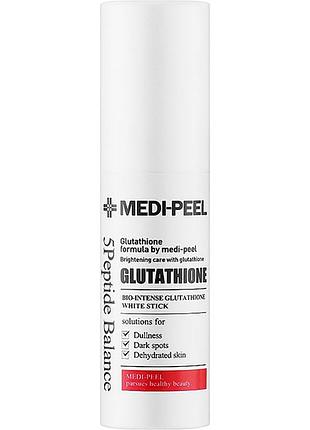 Осветляющий стик для лица с глутатионом medi peel bio-intense glutathione white stick 10 мл