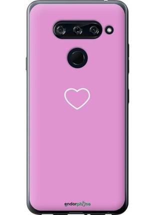 Чехол на lg v40 thinq сердце 2 "4863u-1577-10746"