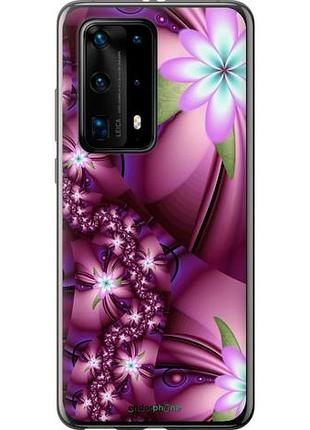 Чохол на huawei p40 pro plus квіткова мозаїка "1961u-1917-10746"