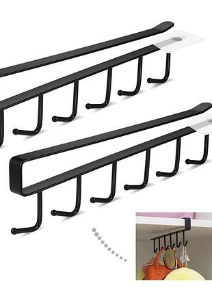 Підвісні гачки для шафи, кухні набір із 2х
