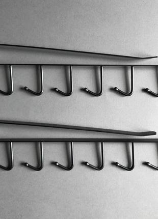 Подвесные крючки для шкафа, кухни набор из 2х4 фото