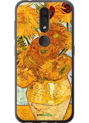 Чехол на nokia 4.2 винсент ван гог. подсолнухи "162u-1680-10746"