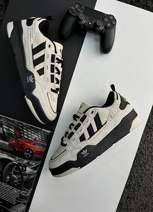 Чоловічі кросівки adidas originals adi2000 / адідас / демісезонні / весняні, літні, осінні / взуття / замша / білі, чорні, сірі, бежеві