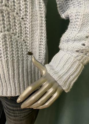 Теплый шерстяной свитер edc, m6 фото