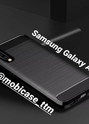 Чехол ipaky carbon для телефона samsung galaxy a30s a50 sm-а505f защита на самсунг гелекси а50 бампер протиударный