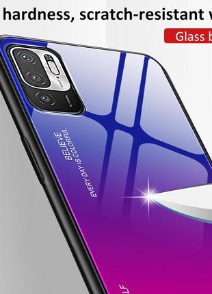 Чехол gradient для телефона samsung galaxy a32 sm-a326 загартоване скло на самсунг гелекси а32 бампер градієнт4 фото