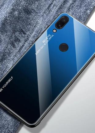 Чохол gradient для телефона xiaomi redmi note 7 на саомі ксіоміредами ноті нот 7 бамперів