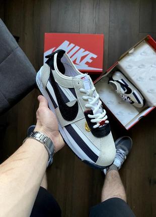 Nike cortez white & gray