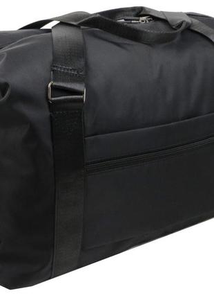 Дорожно-спортивная сумка из нейлона 30l fashion sport черная1 фото