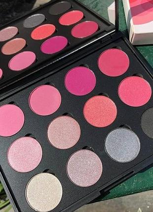 Палітра тіней coastal scents think pink palette