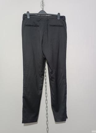 Чёрные зауженые брюки стандартного кроя cos, 48/175/82 cm9 фото