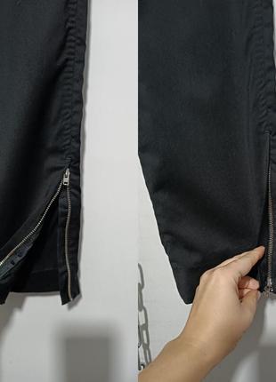 Чёрные зауженые брюки стандартного кроя cos, 48/175/82 cm5 фото