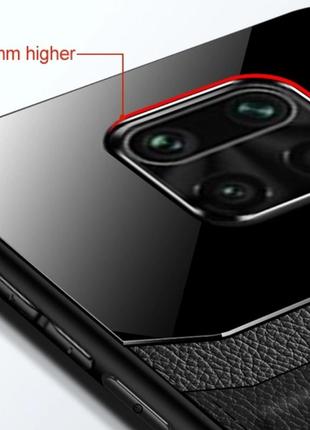 Стильний чохол lens tpu для телефона xiaomi redmi note 9 pro чохол на ксіоміредами ноті 9 про бампер чоловічий6 фото