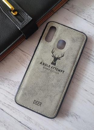 Стильний чехол deer tpu для телефона samsung galaxy a40 sm-a405f чохол на самсунг галакси a40 бампер2 фото