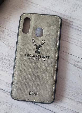 Стильний чехол deer tpu для телефона samsung galaxy a40 sm-a405f чохол на самсунг галакси a40 бампер
