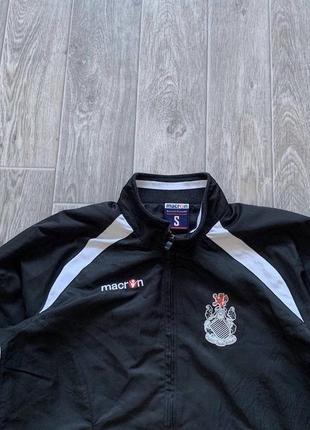 Футболна олімпійка macron queens park soccer jersey england team football zip olympic3 фото