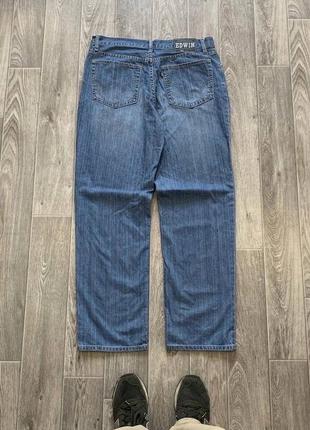 Edwin vintage japanese washed buggy oversized jeans медвин винтажные японские джинсы