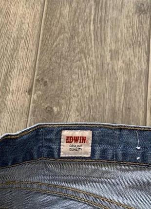 Edwin vintage japanese washed buggy oversized jeans едвін вінтажні японські джинси6 фото