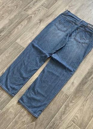 Edwin vintage japanese washed buggy oversized jeans едвін вінтажні японські джинси10 фото