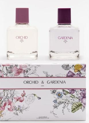 Парфуми zara gardenia духи zara orchid 2шт*90мл