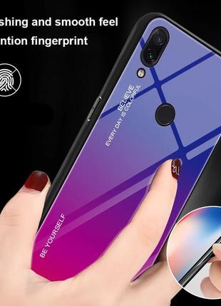 Чехол gradient для телефону xiaomi redmi 5 plus на сяоми ксиоми редми 5 плюс бампер із загартованим склом6 фото