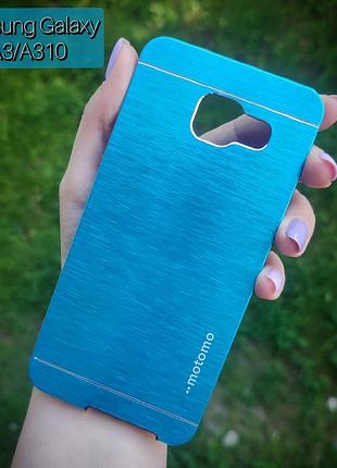 Розпродаж! чехол на samsung galaxy a3/a310 2016 металевий чохол для телефону самсунг а3
