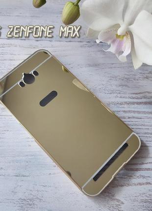 Дзеркальний чехол для телефону asus zenfone max zc550kl металевий чохол на асус зенфон макс для zenfone max