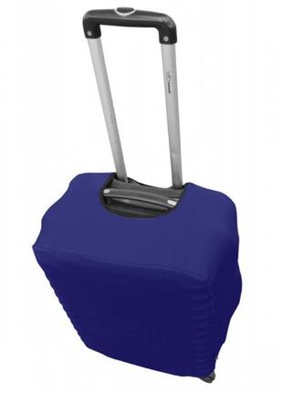 Чехол на чемодан средний размер м дайвинг синий текстильный чехол для чемодана среднего однотонный чехол2 фото
