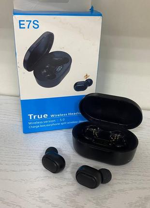 Б/в e7s tws wireless v5.0 bluetooth-навушники