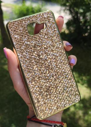 Силіконовий чехол на samsung galaxy a3 a320 2017p. з перламутрами силікон для самсунга а3 2017 року а320
