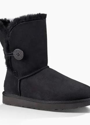 Ugg  bailey button 2 1016226 цвет black. размер 7 us1 фото