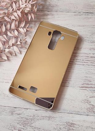 Дзеркальний чехол на телефон lg g4 металевий чехол для lg g4 накладка на телефон g4