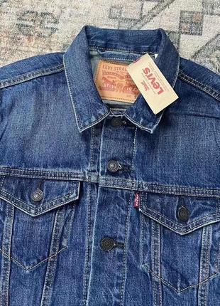 Чоловіча джинсова куртка levis2 фото