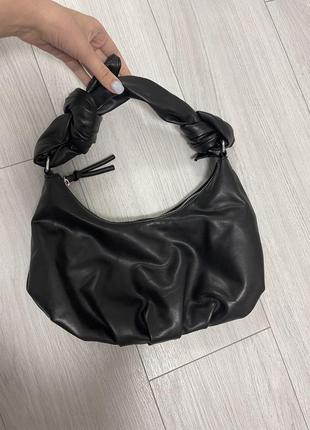 Черная сумка topshop