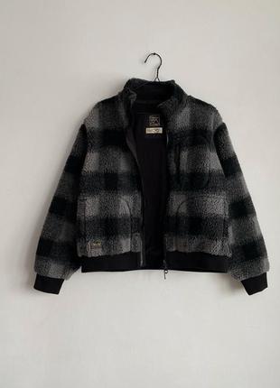 Superdry women's sherpa bomber jacket бомбер шерпа тедди6 фото