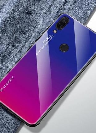 Чохол gradient для телефона xiaomi redmi note 7 на саомі ксіоміредами ноті нот 7 бамперів2 фото