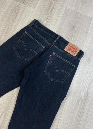 Темно синие джинсы от levi’s 5112 фото