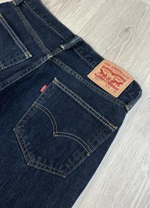 Темно синие джинсы от levi’s 5114 фото