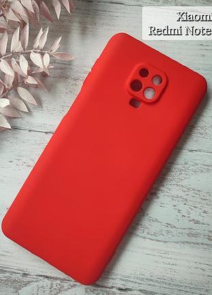 Чехол silicone soft-touch для телефона xiaomi redmi note 9 pro на сяоми ксиоми редми ноте нот 9 про бампер