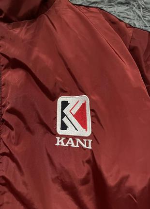 Karl kani стильна дута двустороння куртка зі свіжих колекцій9 фото