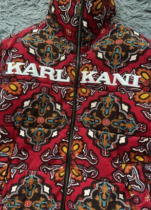 Karl kani стильна дута двустороння куртка зі свіжих колекцій5 фото