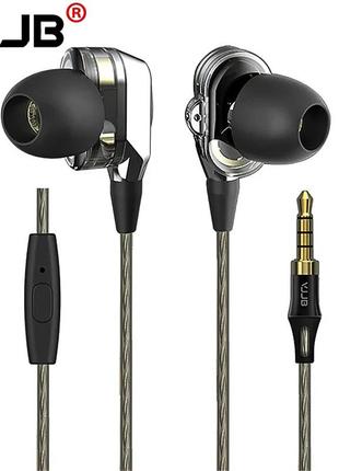 Сток наушники vjjb v1 и v1s с микрофоном